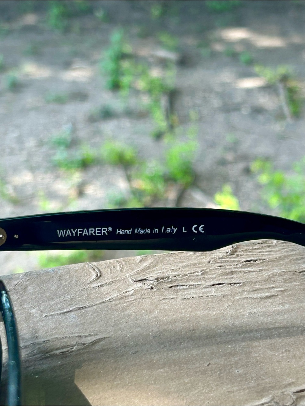 Ray-Ban Black Wayfarer-Style Sunglasses - Picture 3 of 6